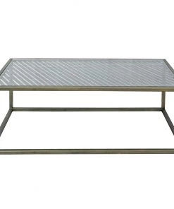 Crestview Collection Christian Metal and Glass Coffee Table, EVFNR1139 -Crestview Collection sale 1678600 A2