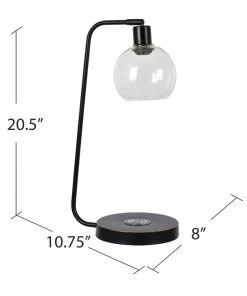 Crestview Collection Metal Desk Lamp with Wireless Charger -Crestview Collection sale 1712749 A1