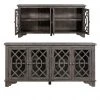 Crestview Collection Pembroke Plantation Recycled Pine Sideboard, 4-Door, CVFVR8029 -Crestview Collection sale 1712754