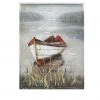 Crestview Collection Lets Go 36 in. x 48 in. Framed Painting On Wood Panel, CVTOP2332 -Crestview Collection sale 1712795