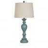 Crestview Collection Resin Table Lamp, Blue, AVP763BUSNG