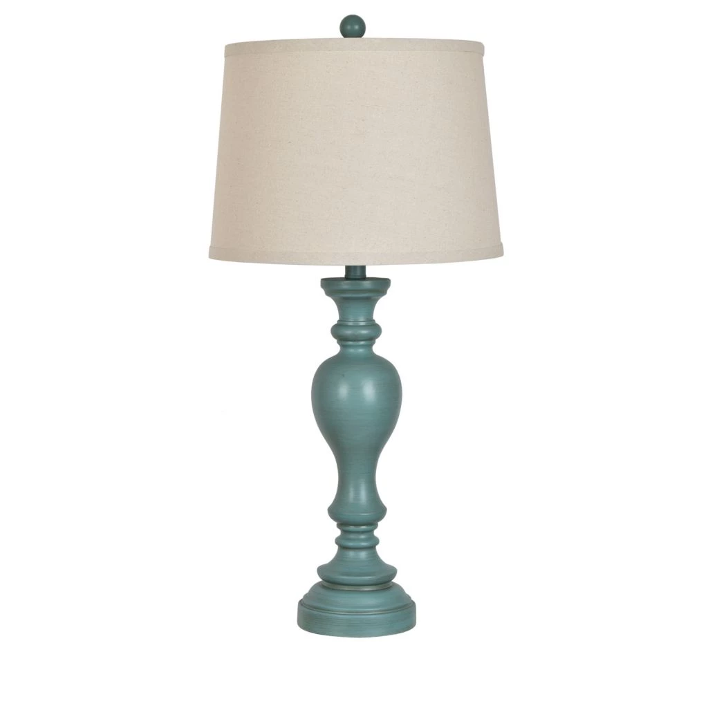Crestview Collection Resin Table Lamp, Blue, AVP763BUSNG 3 Crestview Collection Resin Table Lamp, Blue, AVP763BUSNG