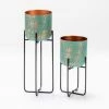 Crestview Collection Patina Planters, 2 pk., EVDEN057BUCP