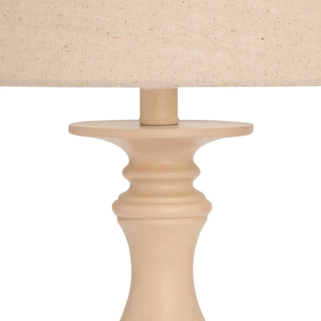 Crestview Collection Cream Antique Resin Table Lamp 5 Crestview Collection Cream Antique Resin Table Lamp - Image 3