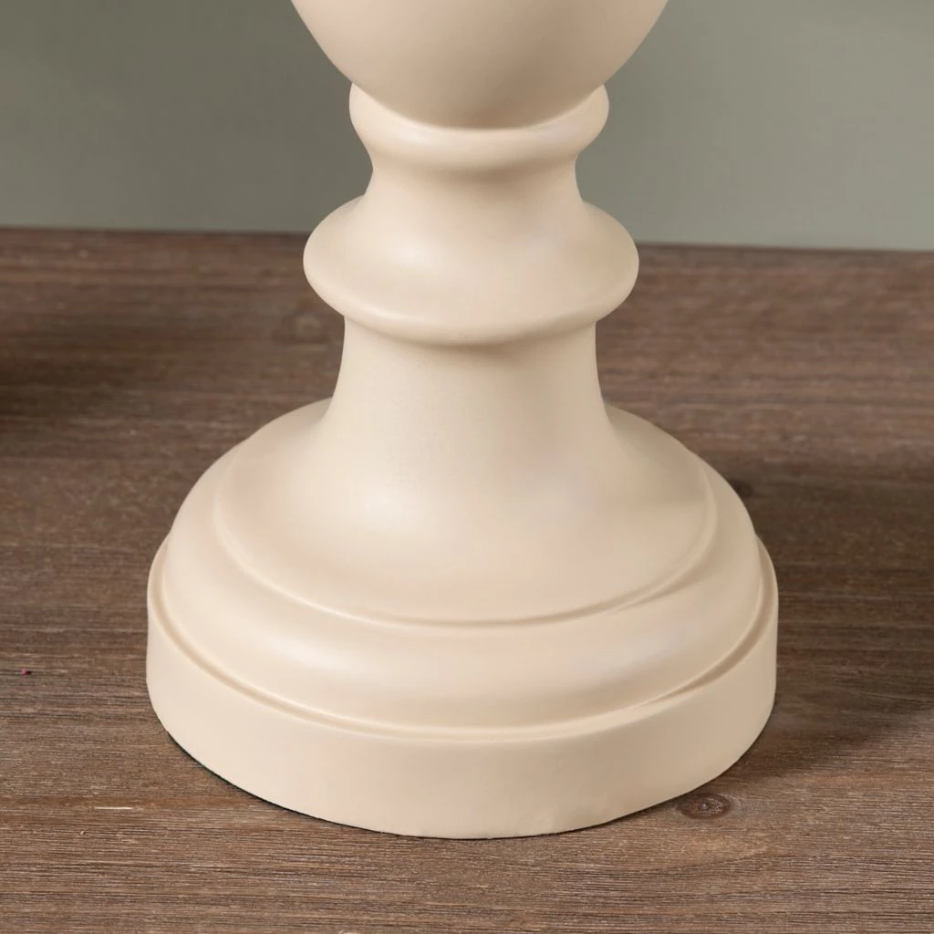 Crestview Collection Cream Antique Resin Table Lamp 9 Crestview Collection Cream Antique Resin Table Lamp - Image 7