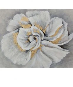 Crestview Collection Posy Floral 48 in. x 1.5 in. x 36 in. Cotton Canvas Painting, CVTOP2745