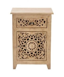 Crestview Collection Bengal Manor Distressed Grey Accent Cabinet, CVFNR719