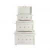 Crestview Collection Seaside Shell Storage Trunks, Set of 3, CVFZR1551 -Crestview Collection sale 1712852