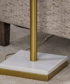 Crestview Collection Classic Metal Floor Lamp with Marble Base -Crestview Collection sale 1712855 A3