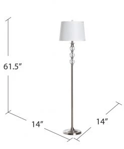Crestview Collection Crystal Orb Metal Floor Lamp -Crestview Collection sale 1712860 A4