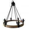 Crestview Collection Preston Wood and Metal Chandelier -Crestview Collection sale 1712895