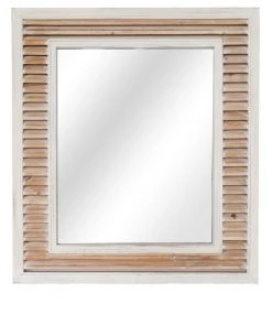 Crestview Collection Beachy Destination Wood Mirror