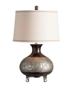 Crestview Collection Silver Canyon Table Lamp