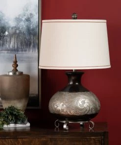 Crestview Collection Silver Canyon Table Lamp -Crestview Collection sale 1712900 A4