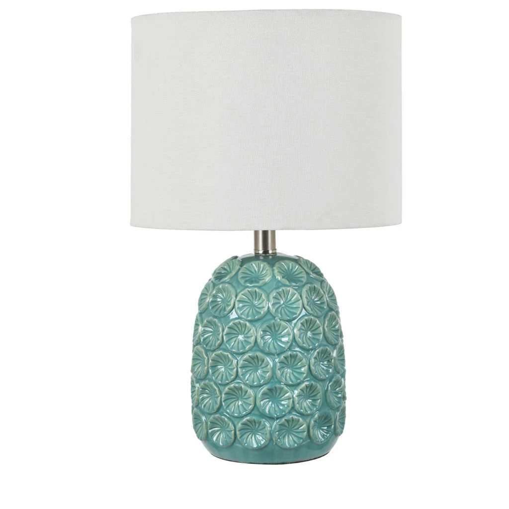 Crestview Collection Evolution Ceramic Table Lamp, Blue, EVAP2544BU 3 Crestview Collection Evolution Ceramic Table Lamp, Blue, EVAP2544BU
