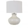 Crestview Collection Nala Khaki and White Glazed Ceramic Table Lamp -Crestview Collection sale 1712923