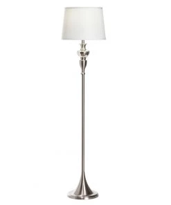 Crestview Collection Metal Crystal Floor Lamp, ABS1378SNG
