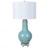 Crestview Collection Penta Ceramic Table Lamp, Light Aqua Blue, CVAP2027 -Crestview Collection sale 1712934