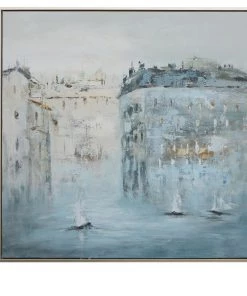 Crestview Collection Finley 48 in. x 48 in. Painting On Stretched Canvas, CVBZWF074