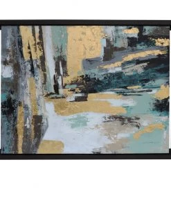 Crestview Collection Riger 54.5 in. x 39.5 in. Painting on Stretched Canvas, CVTOP2677