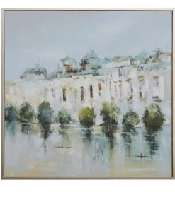 Crestview Collection Vincent 48 in. x 48 in. Painting On Stretched Canvas, CVBZWF073