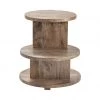 Crestview Collection Wooden Round 3-Shelf Accent Table, CVFNR849 -Crestview Collection sale 1712966