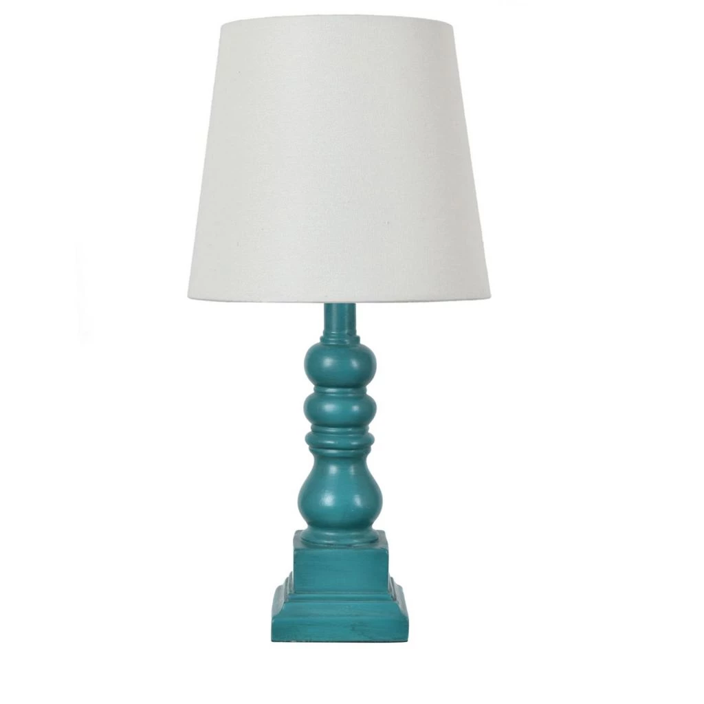 Crestview Collection Distressed Resin Table Lamp, EVAVP1349BU 3 Crestview Collection Distressed Resin Table Lamp, EVAVP1349BU