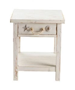 Crestview Collection Seaside Coastal End Table, CVFZR1521