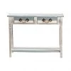 Crestview Collection Nantucket Weathered Wood Console, 2-Drawer, CVFZR696 -Crestview Collection sale 1712995