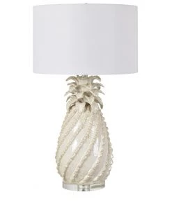 Crestview Collection Estate Ceramic Pineapple Table Lamp, CVAP2488