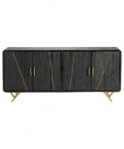 Crestview Collection 4-Door Mango Wood Sideboard, CVFNR824
