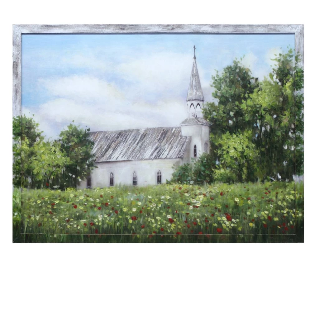 Crestview Collection Morning Service 40 in. x 30 in. x 1.5 in. Print On Stretched Canvas, CVTOP2620 3 Crestview Collection Morning Service 40 in. x 30 in. x 1.5 in. Print On Stretched Canvas, CVTOP2620