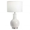Crestview Collection Ceramic and Metal Table Lamp, White, AP2206WHSNG -Crestview Collection sale 1713028