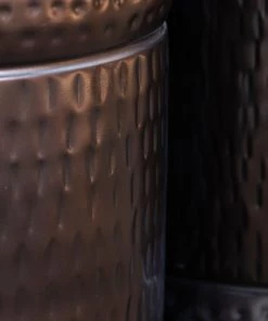 Crestview Collection Dark Copper Accent Stools, Set of 2 -Crestview Collection sale 1713098 A3