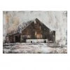 Crestview Collection 60 in. x 1.5 in. x 40 in. Cotton Canvas Rusty Farm Wall Art, CVTOP2773 -Crestview Collection sale 1713107