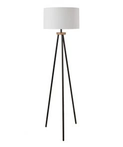 Crestview Collection Metal Floor Lamp, EVAER1510