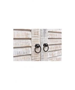 Crestview Collection Bengal Manor Mango Wood Accent Chest, 2-Door, 1-Drawer, CVFNR486 -Crestview Collection sale 1713157 A2