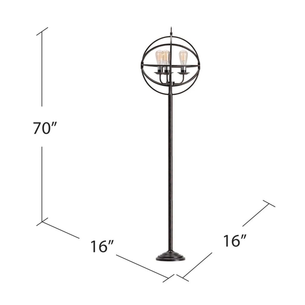 Crestview Collection Global Floor Lamp 4 Crestview Collection Global Floor Lamp - Image 2