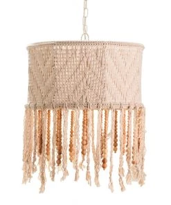 Crestview Collection Marley Jute Pendant Light, CVPZDN019