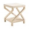 Crestview Collection Twist Wood End Table, CVFNR889 -Crestview Collection sale 1713187