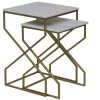 Crestview Collection Marble Nested Side Tables, Set of 2, EVFNR1045 -Crestview Collection sale 1713212