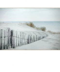Crestview Collection Seafront 48 in. x 1.5 in. x 32 in. Cotton Canvas Painting, CVTOP2715