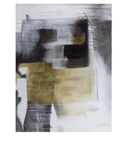 Crestview Collection Corona 60 in. x 80 in. x 2 in. Cotton Painting On Canvas, CVTOP2615