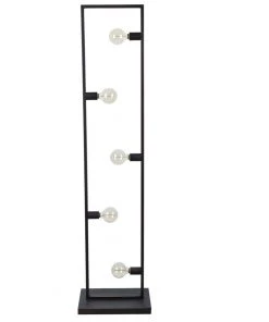 Crestview Collection Novo Metal Floor Lamp, CVAER1616