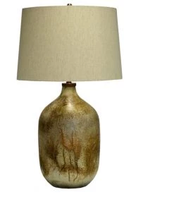 Crestview Collection Chambers Rustic Gold Table Lamp, CVIDZA020