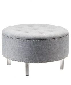 Crestview Collection Velvet Storage Stool, 32 x 32 x 19 in., EVFZR3147PK 11 Crestview Collection Velvet Storage Stool, 32 x 32 x 19 in., EVFZR3147PK -Crestview Collection sale 1713291