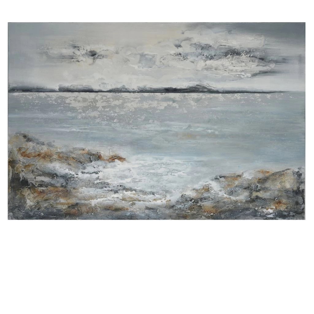 Crestview Collection Calm 60 in. x 40 in. Cotton Canvas Painting, CVTOP2658 3 Crestview Collection Calm 60 in. x 40 in. Cotton Canvas Painting, CVTOP2658