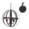 Crestview Collection Metal Sphere Hanging Pendant Light, 18 x 18 x 72 in., CVPDN016 -Crestview Collection sale 1713310