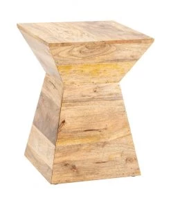 Crestview Collection Bengal Manor Wood Shaped Accent Table, CVFNR716
