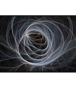 Crestview Collection Vega 48 in. x 32 in. x 1.5 in. Cotton Framed Glass Print, CVTOP2646